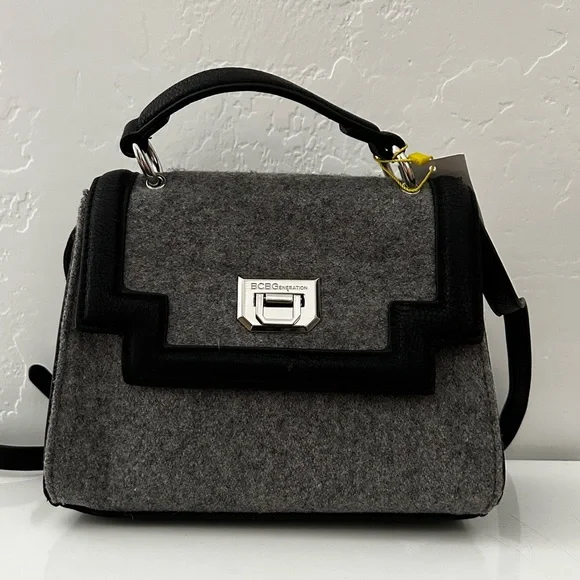 BCBGeneration Bags Nwt Bcbg Generation Heather Grey And Black